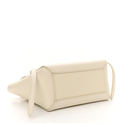 Celine Grained Calfskin Nano Belt Bag Chalk 4 of 13