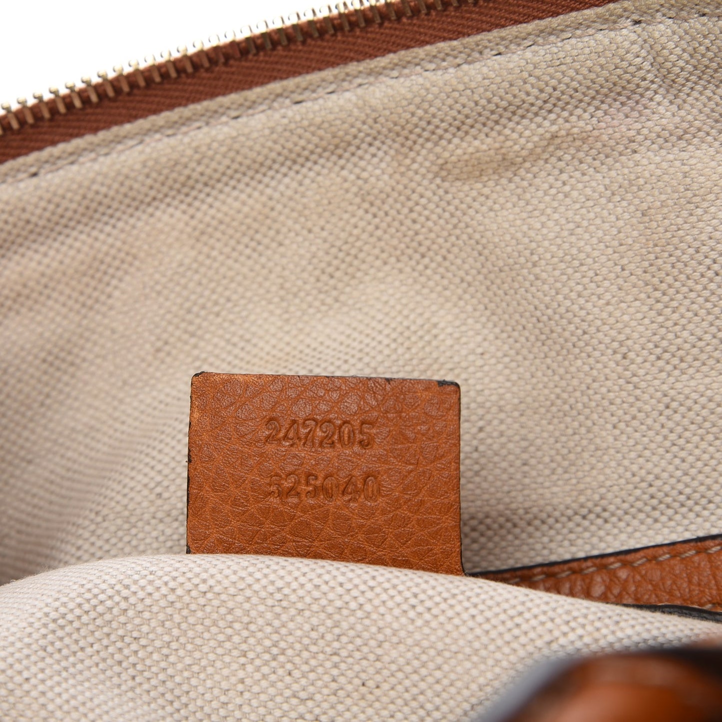 Calfskin Vintage Web Medium Boston Tobacco