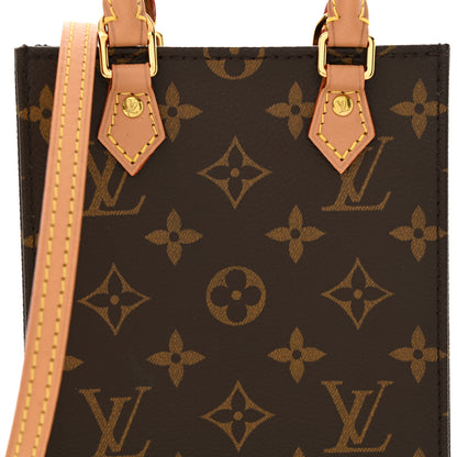 Louis Vuitton Monogram Petit Sac Plat 7 of 10