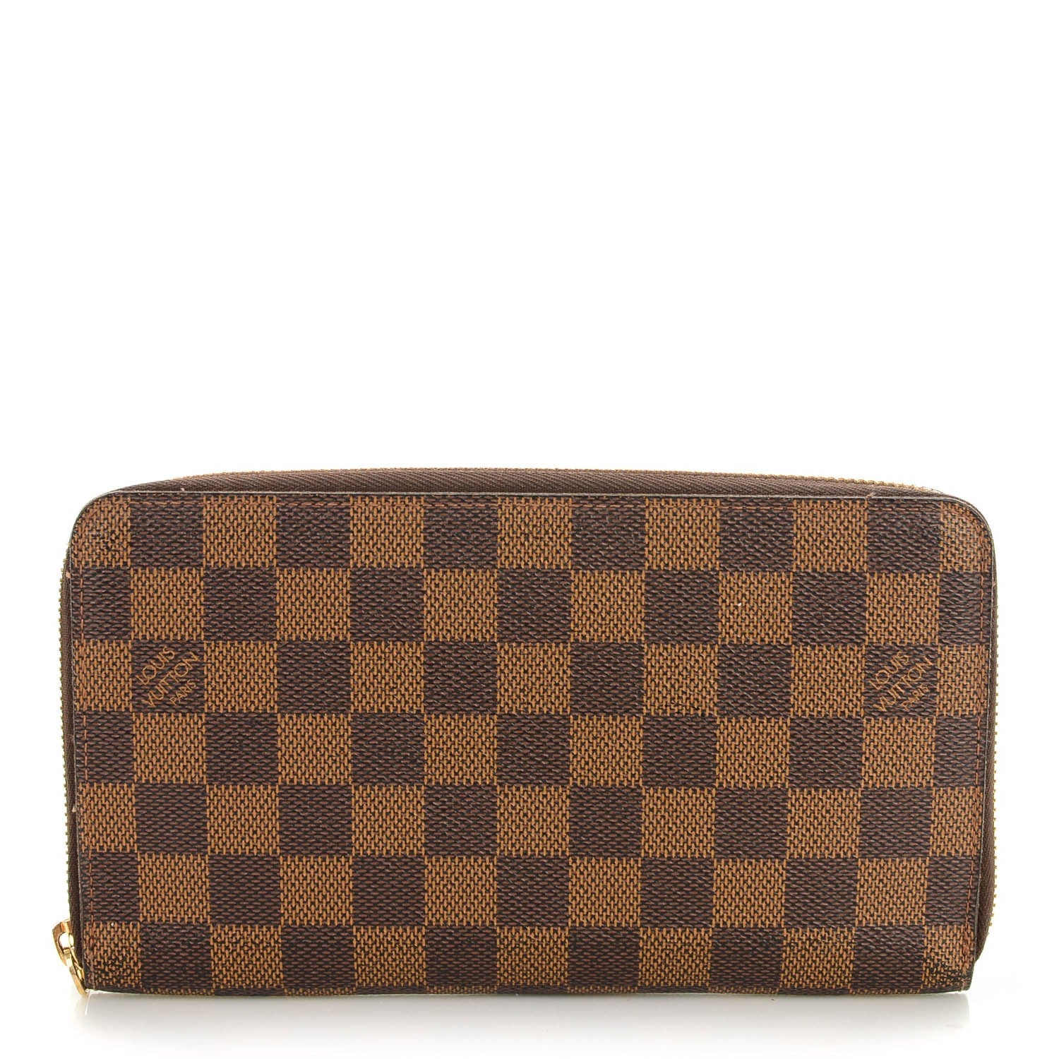 Louis Vuitton Damier Ebene Zippy Organizer Wallet 1 of 7