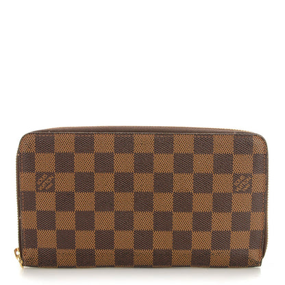 Louis Vuitton Damier Ebene Zippy Organizer Wallet 1 of 7