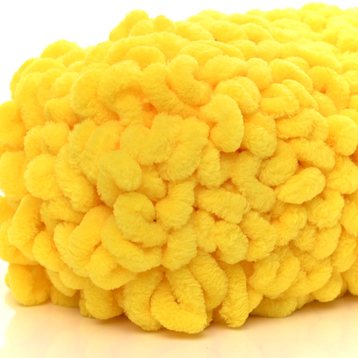 Bottega Veneta Chenille The Mini Pouch Lemon 9 of 11