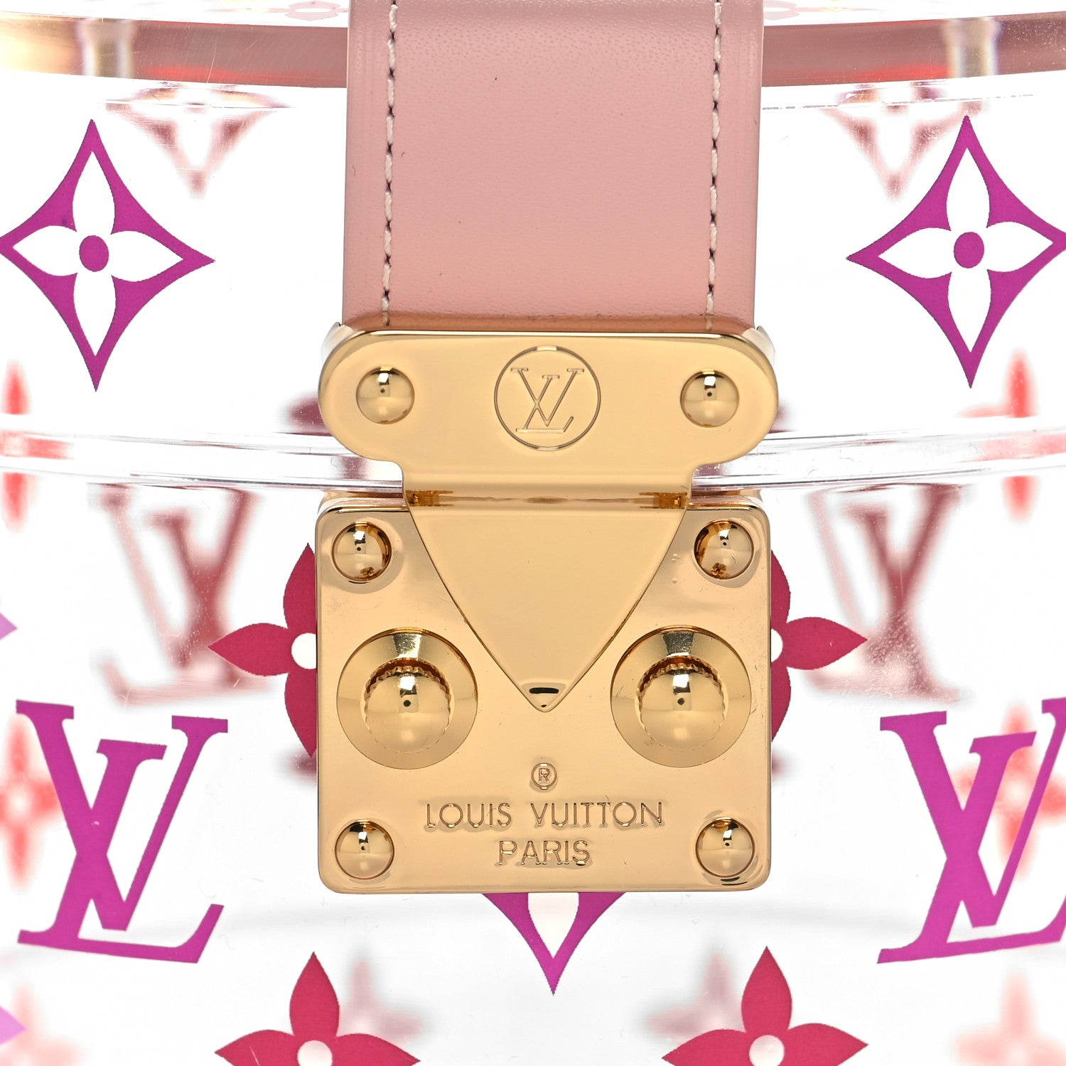 Louis Vuitton Transparent Plexiglass Box Scott Rose Ballerine 6 of 6