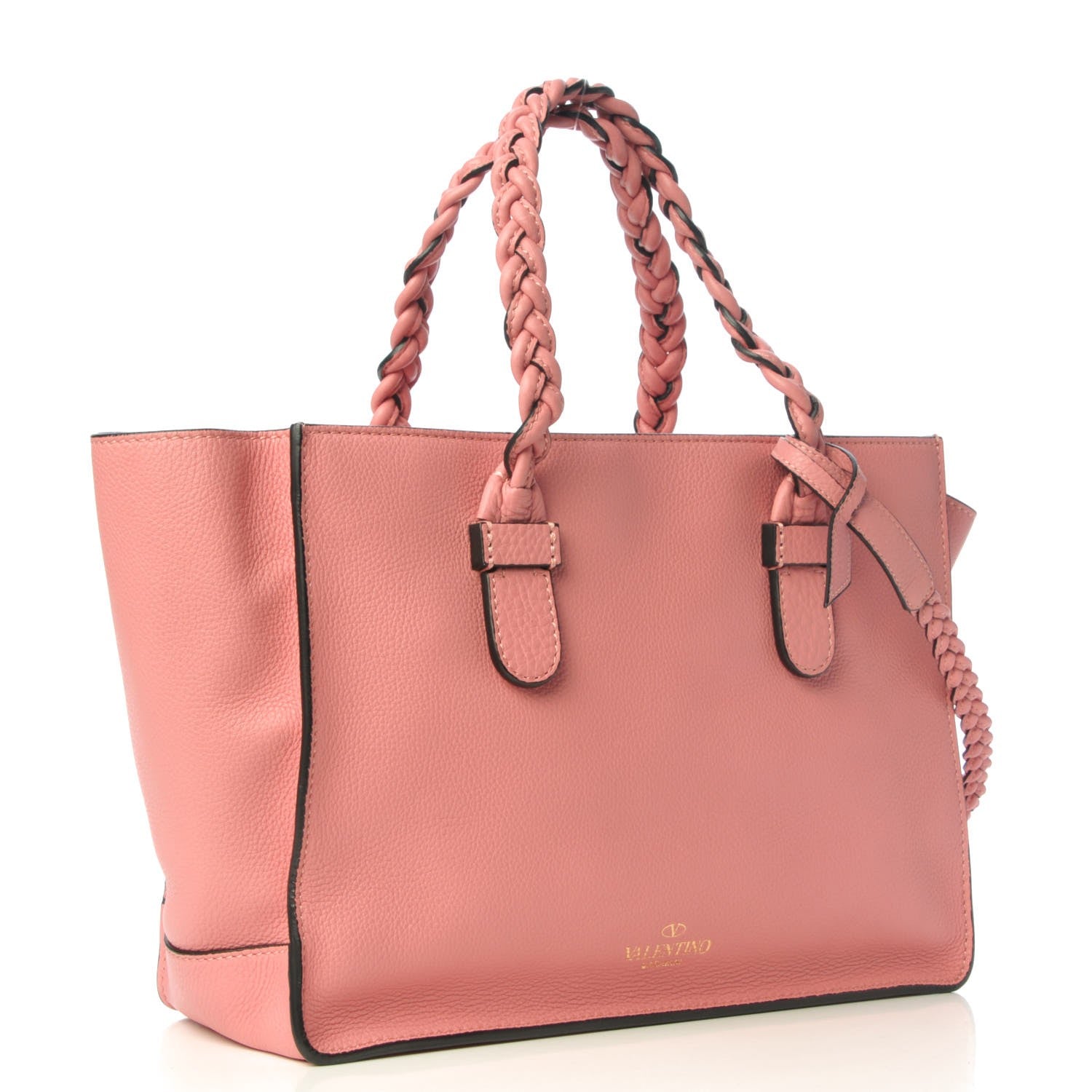 Valentino Garavani Grained Calfskin Small To Be Cool Tote Peau D'Abricot 4 of 8