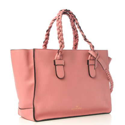 Valentino Garavani Grained Calfskin Small To Be Cool Tote Peau D'Abricot 4 of 8