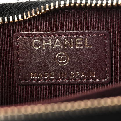 Chanel Caviar Quilted Zip Coin Purse Black 6 of 7