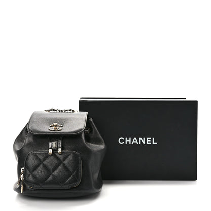 Chanel Caviar Quilted Mini Business Affinity Backpack Black 13 of 13