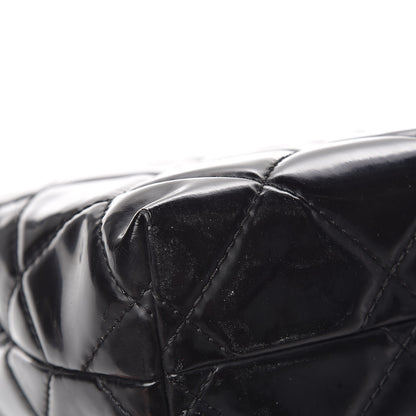 Chanel Vinyl Quilted In the Business Flap Bag Black 10 of 16