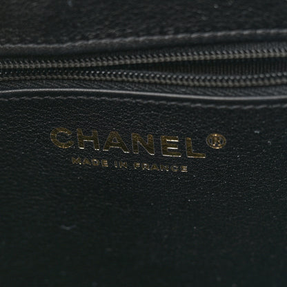 Chanel Shiny Aged Calfskin Quilted Nano Kelly Shopper Black 6 of 11