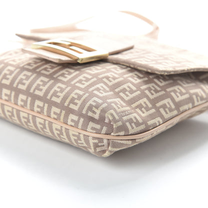 Fendi Zucchino Vitello Tube Messenger Bag Cipria Teint Cipria 7 of 11