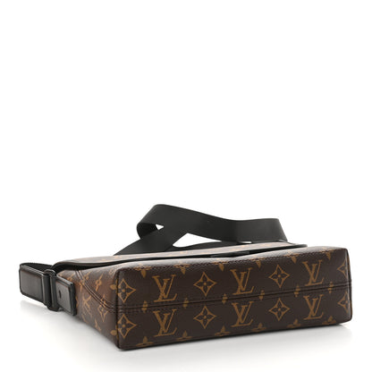 Louis Vuitton Monogram Macassar Magnetic Messenger 4 of 8