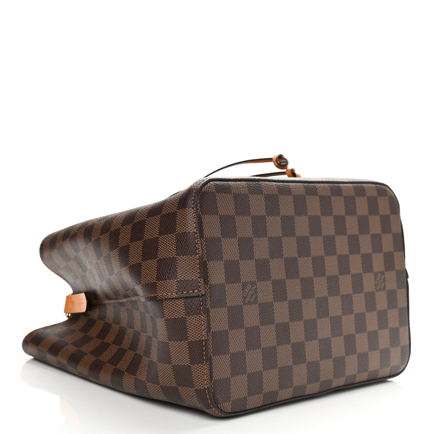 Louis Vuitton Damier Ebene Neonoe MM Safran 4 of 10
