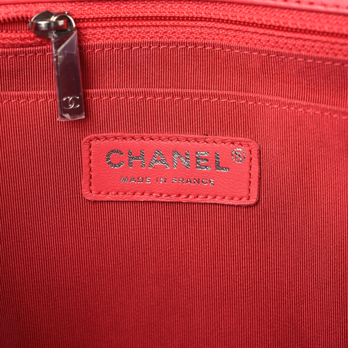 Tweed Patchwork Jumbo Single Flap Pink