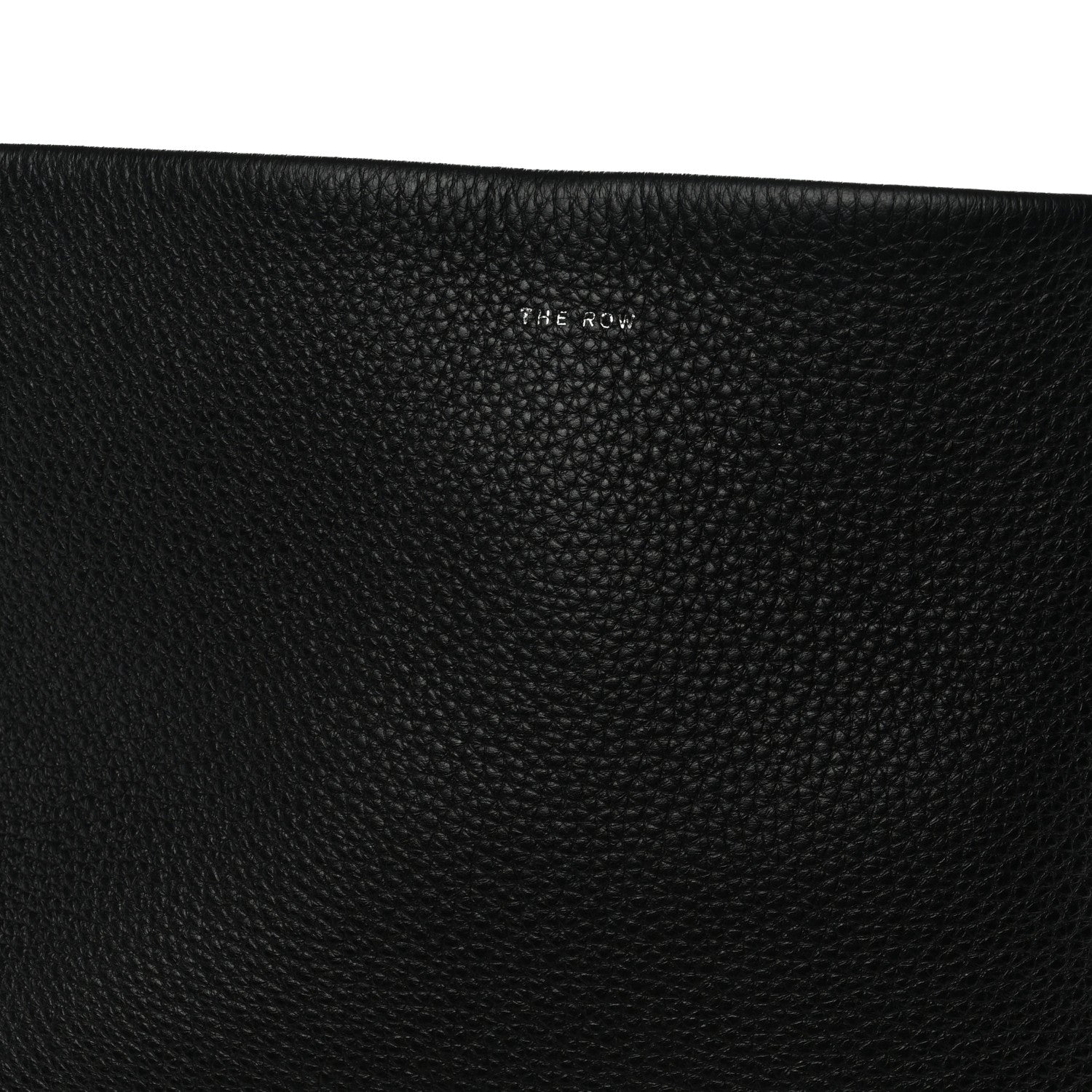 The Row Grained Calfskin Large N/S Park Tote Black 8 of 12