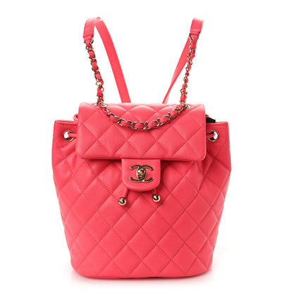 Chanel Caviar Quilted Mini Urban Spirit Backpack Pink 1 of 10
