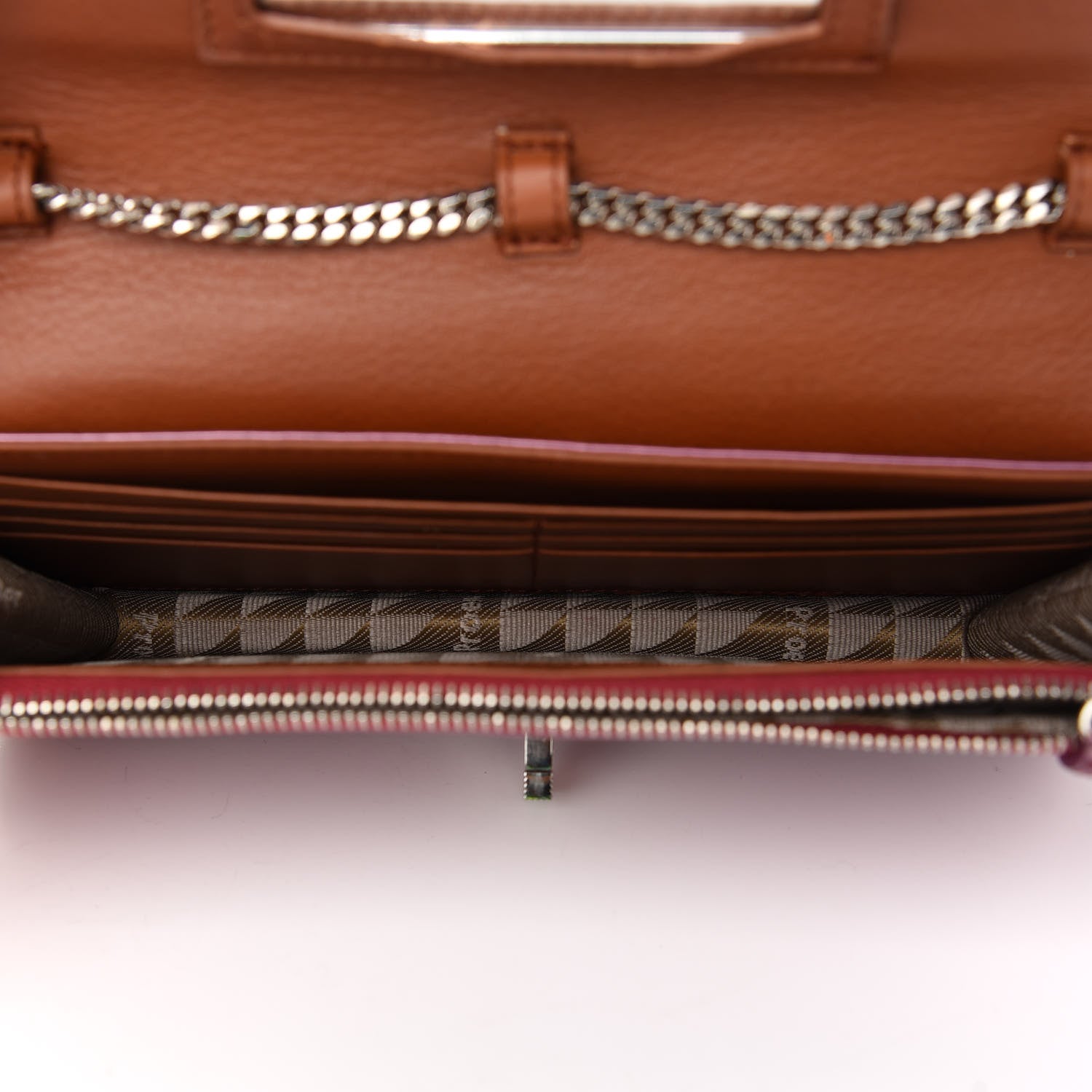 Proenza Schouler Patent PS11 Chain Wallet Pink 4 of 7