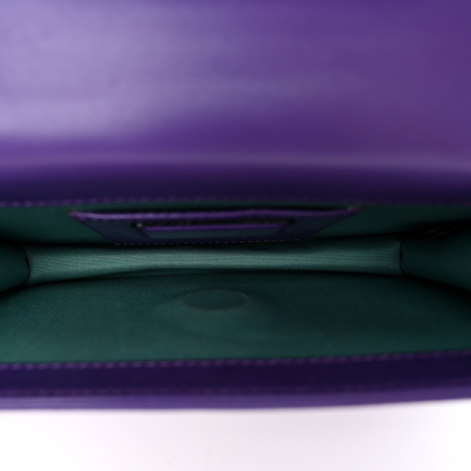 Bulgari Calfskin Serpenti Forever Shoulder Bag Purple 5 of 10