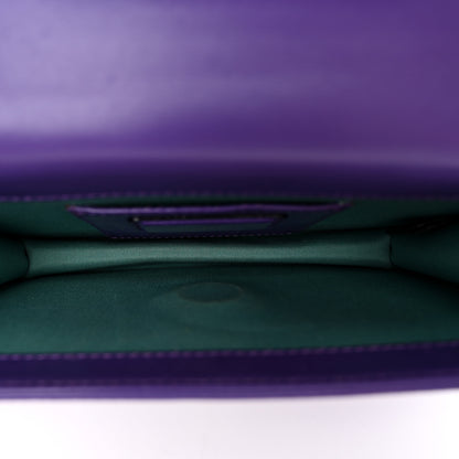 Bulgari Calfskin Serpenti Forever Shoulder Bag Purple 5 of 10
