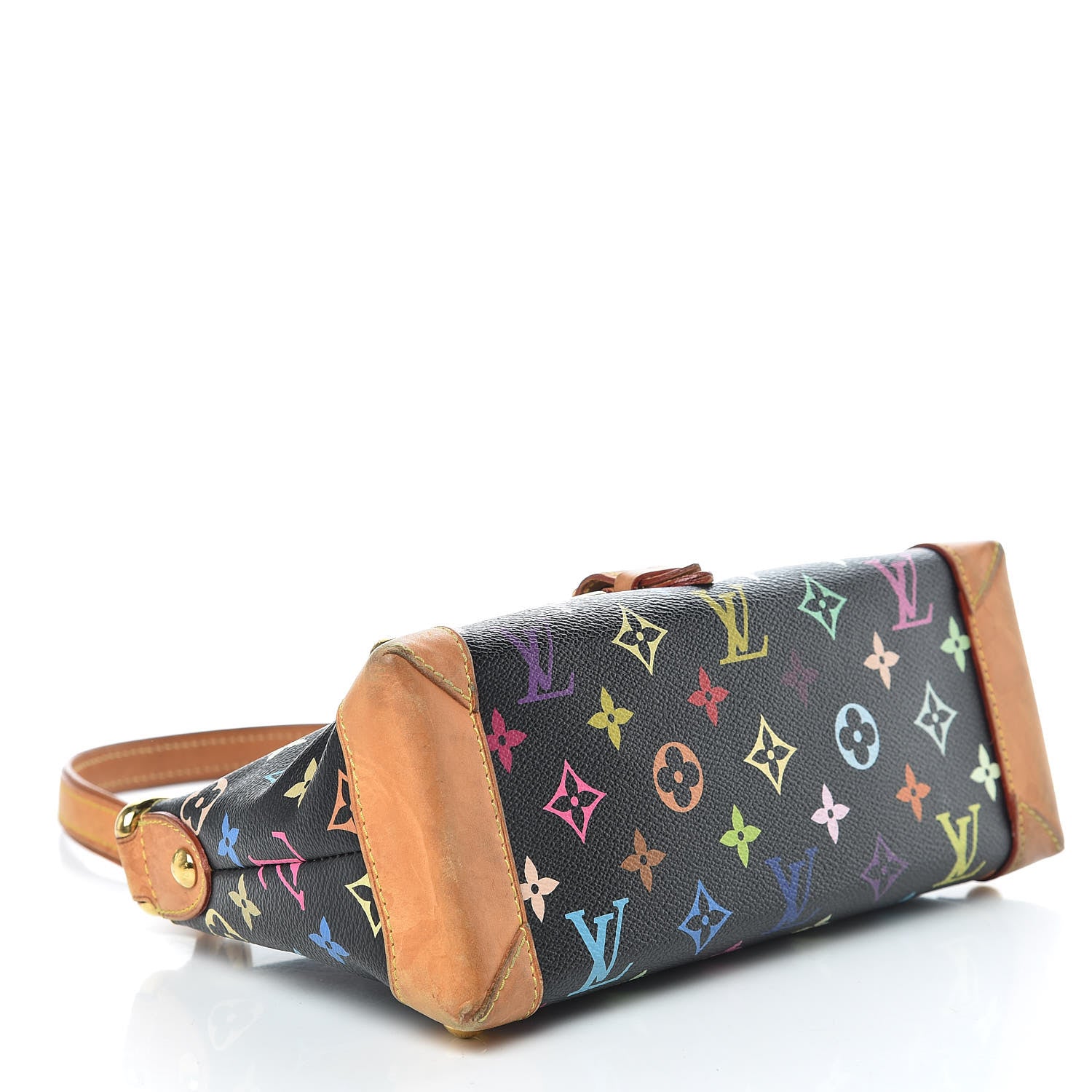 Louis Vuitton Monogram Multicolor Eliza Black 4 of 21