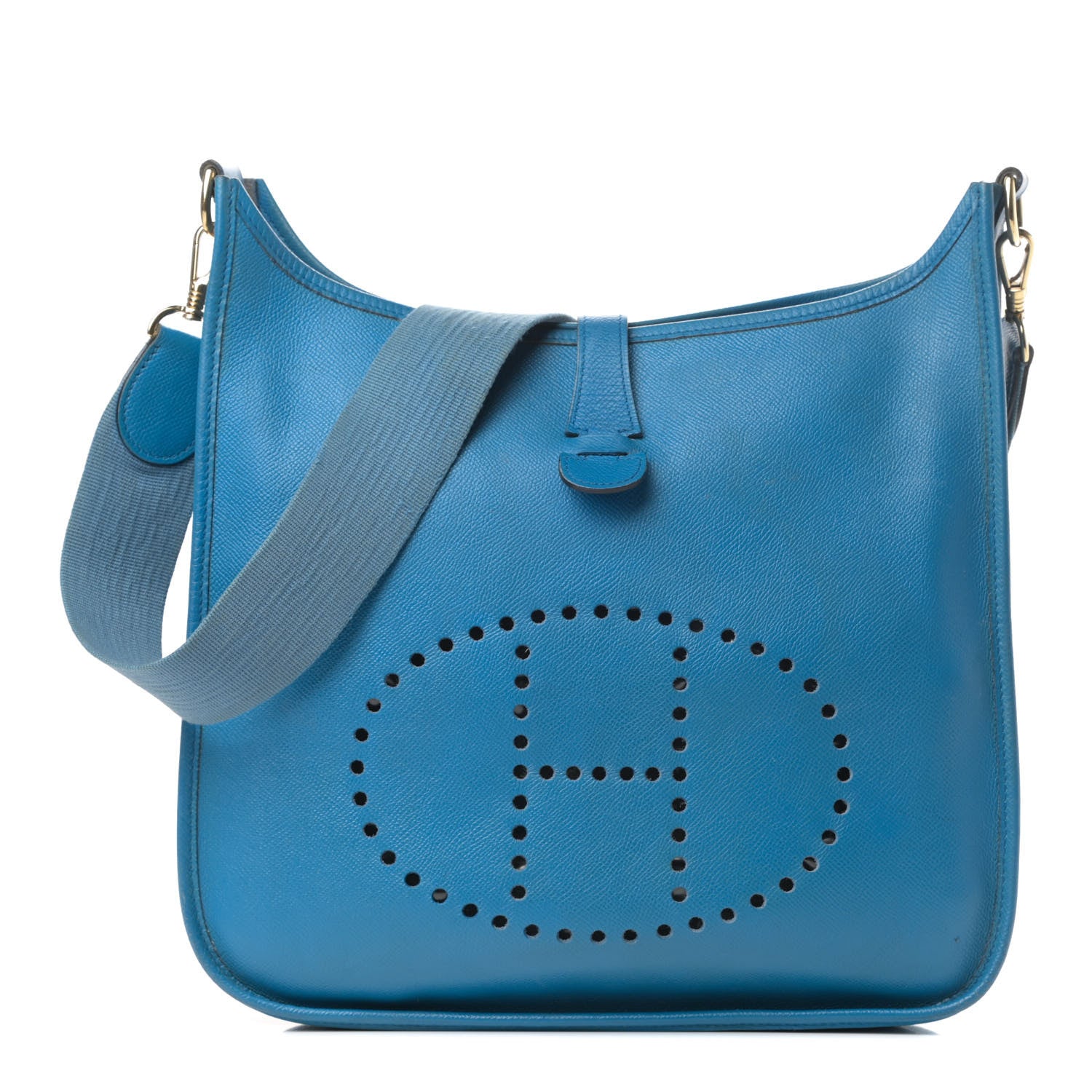 Hermes Epsom Evelyne PM Bleu France 1 of 15
