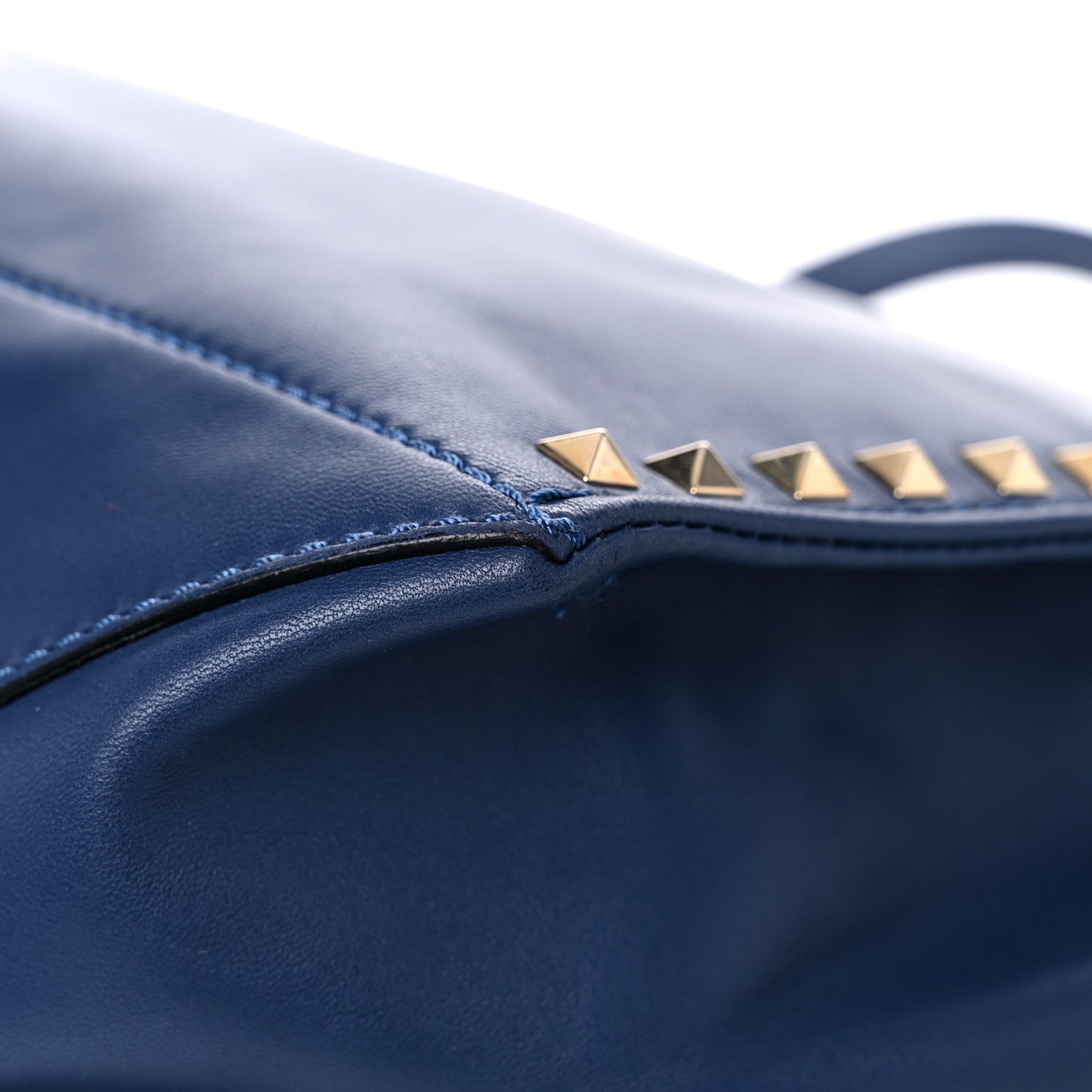 Nappa Medium Rockstud Soft Tote Blue China
