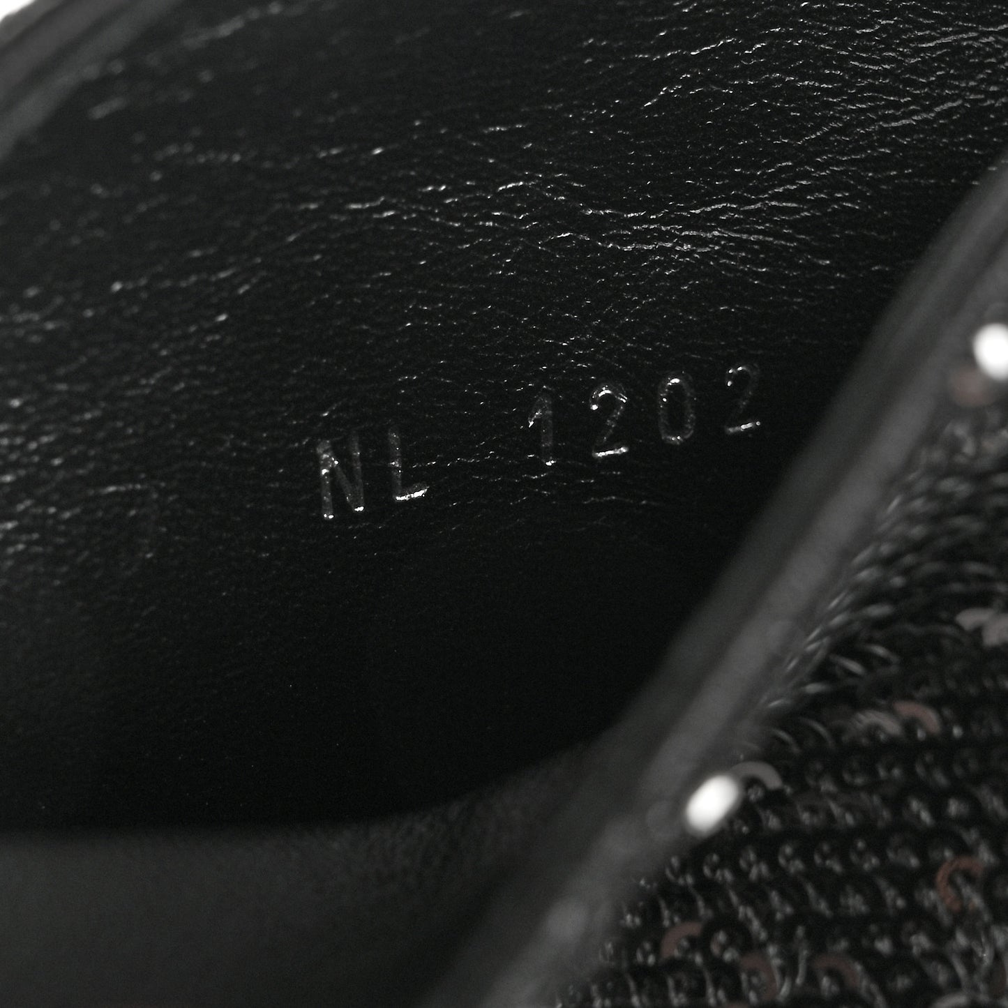 Sequin Donna High Boots 37 Black