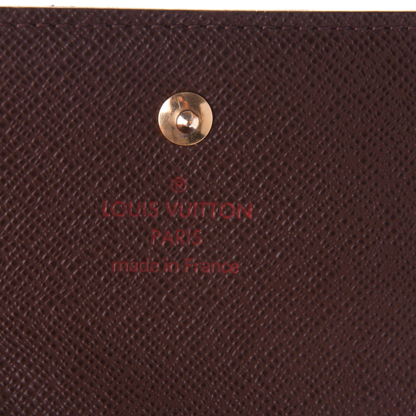 Damier Ebene Elise Wallet