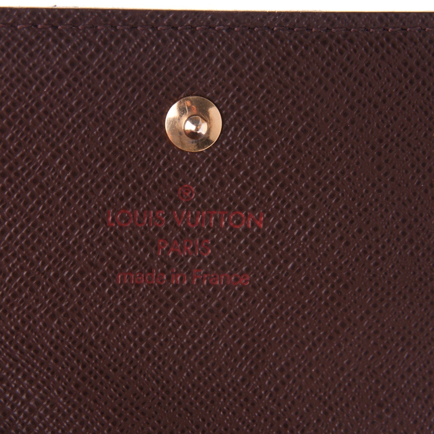 Louis Vuitton Damier Ebene Elise Wallet 6 of 6