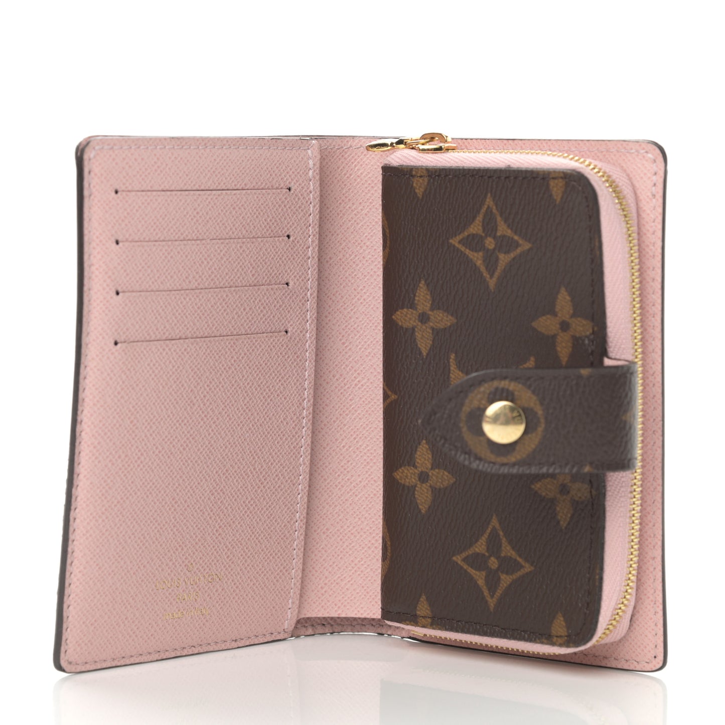 Monogram Juliette Wallet Rose Ballerine