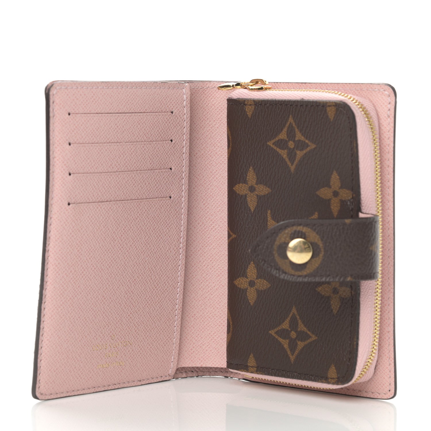 Louis Vuitton Monogram Juliette Wallet Rose Ballerine 5 of 12