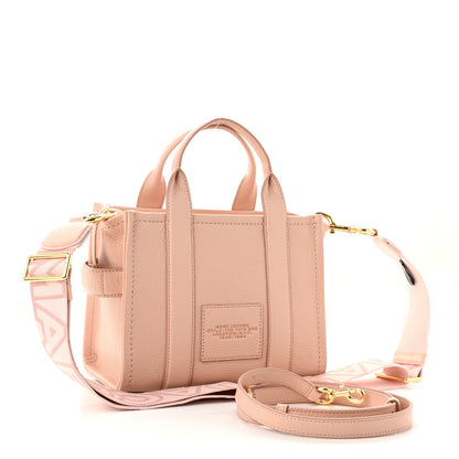 Marc Jacobs Grained Calfskin Small The Tote Bag Rose Dust 2 of 10