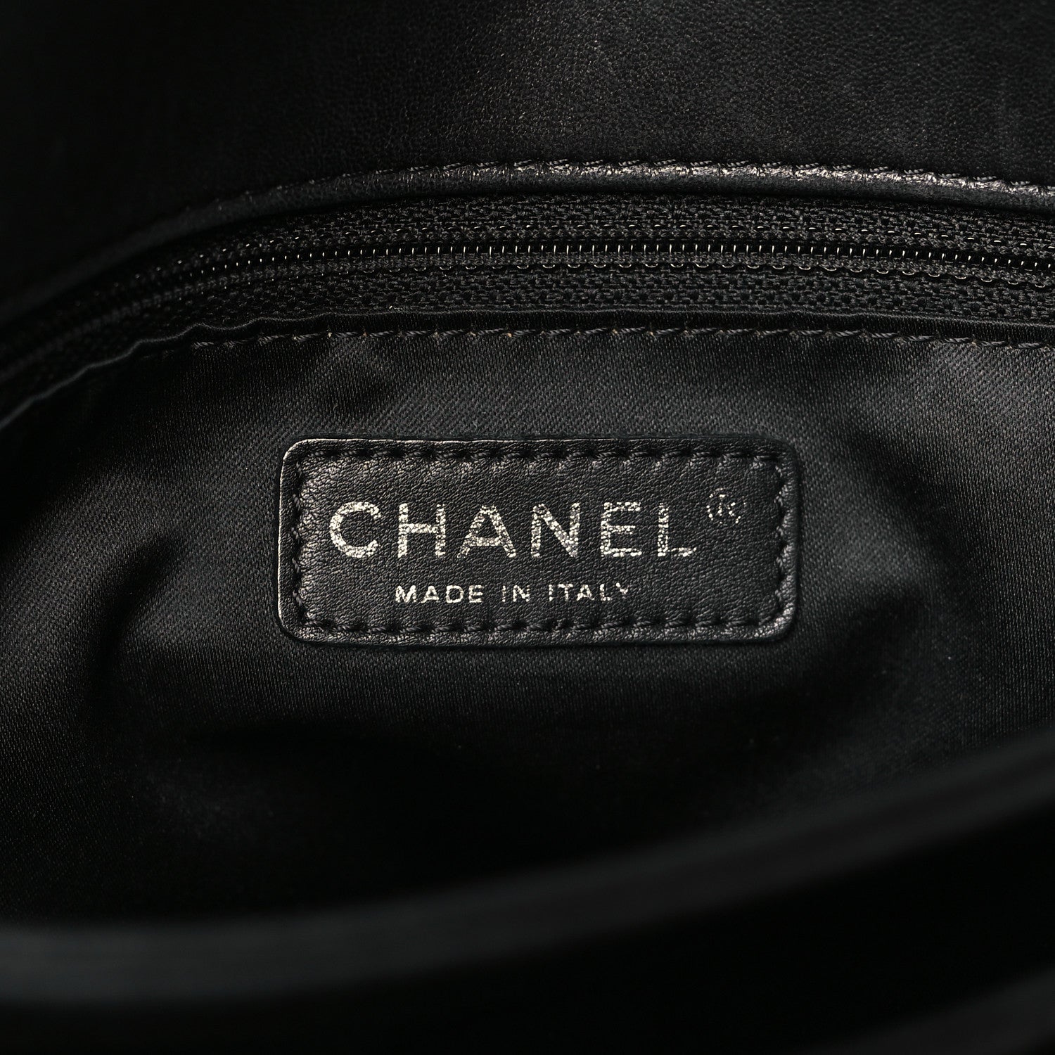 Chanel Lambskin Quilted Chanel 3 Maxi Flap Bag Black 6 of 10