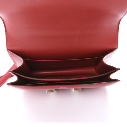 Hermes Tadelakt Constance 18 Rouge Vif 5 of 22