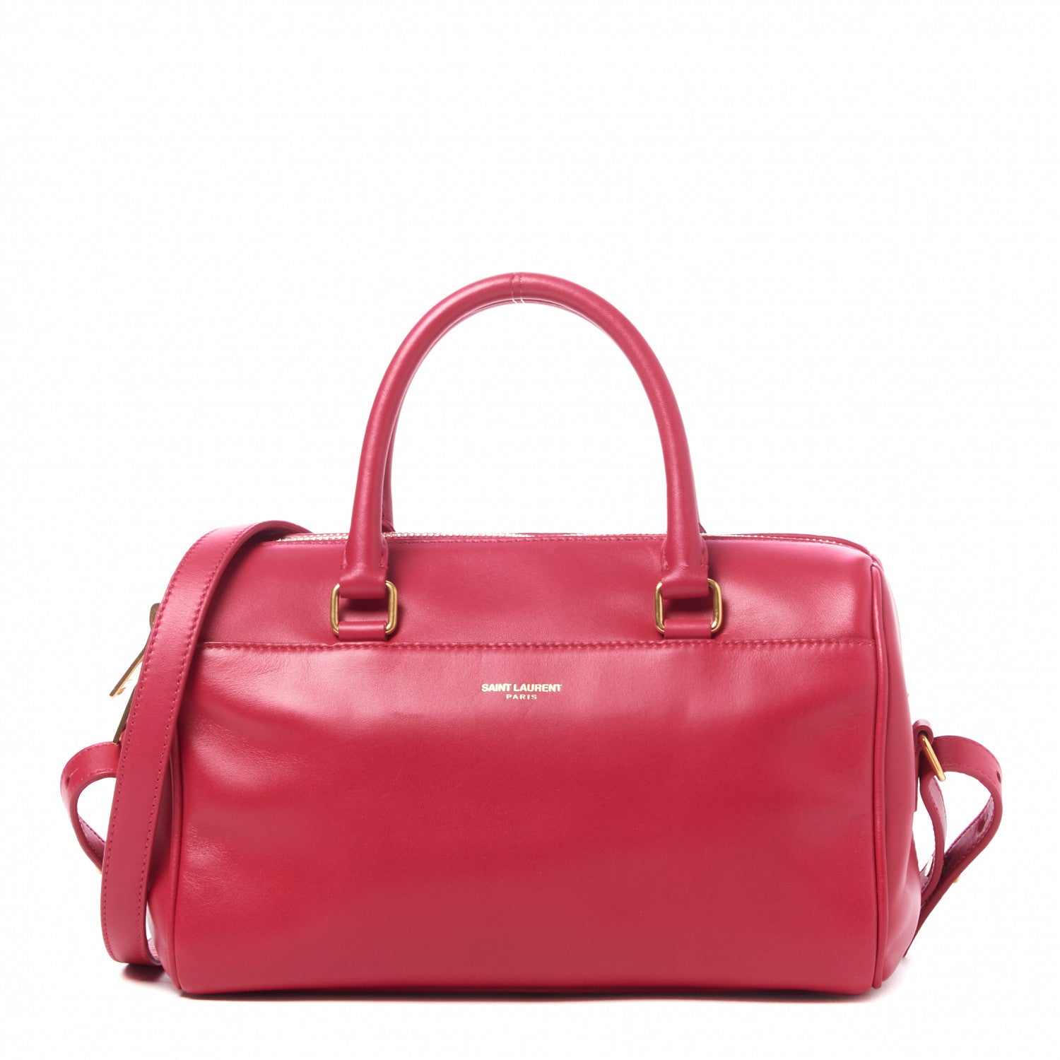 Saint Laurent Calfskin Classic Baby Duffle Fuchsia 1 of 8