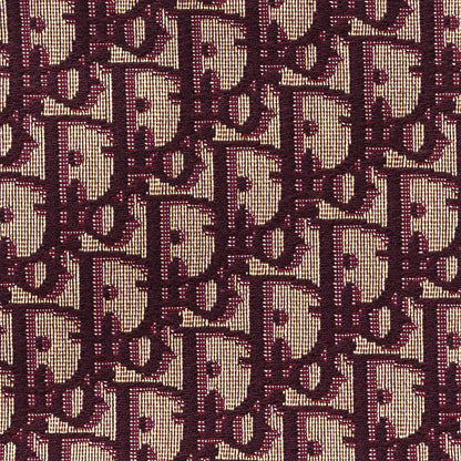 Christian Dior Oblique Diorquake Clutch Burgundy 8 of 10