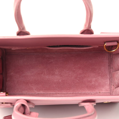 Saint Laurent Calfskin Nano Sac De Jour Rose Dark 4 of 4
