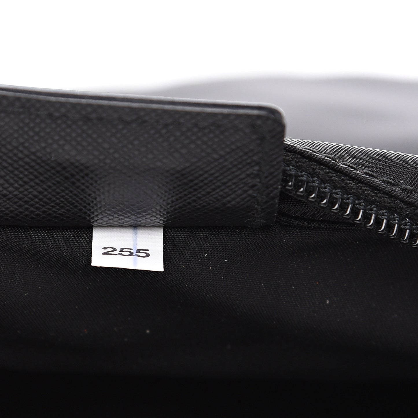 Nylon Flat Messenger Bag Black