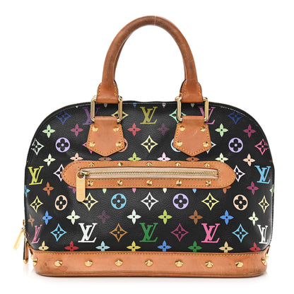 Louis Vuitton Monogram Multicolor Alma Black 1 of 10