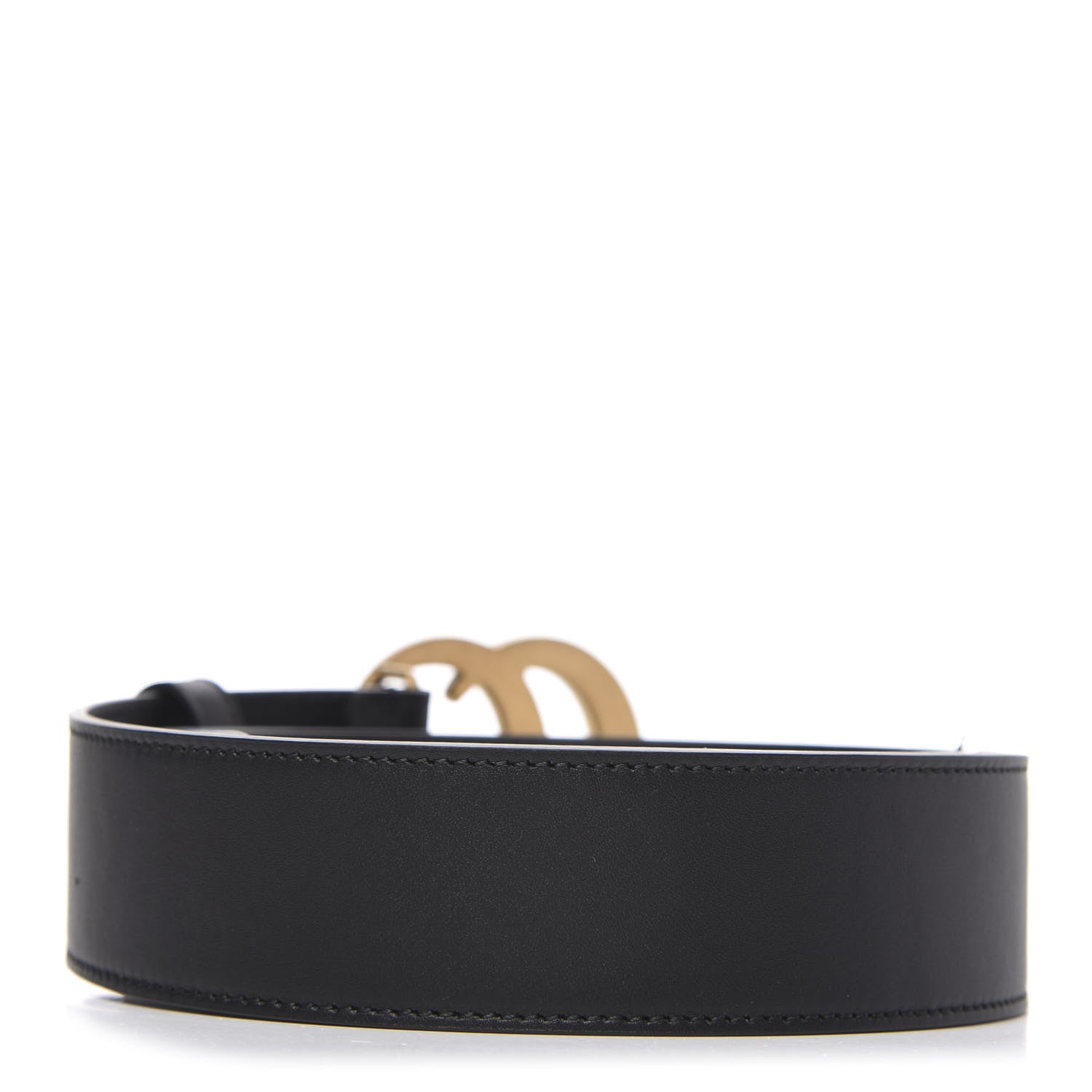 Gucci Calfskin Double G 40mm Belt 90 36 Black 2 of 5