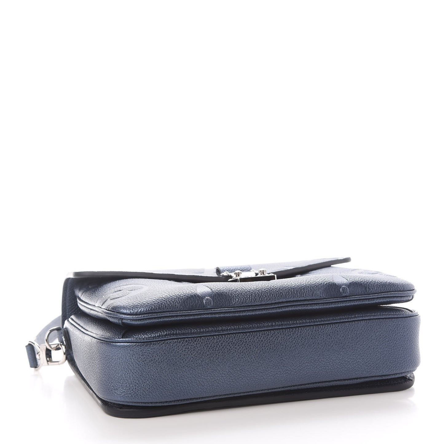 Metallic Empreinte Monogram Giant Pochette Metis Navy Nacre