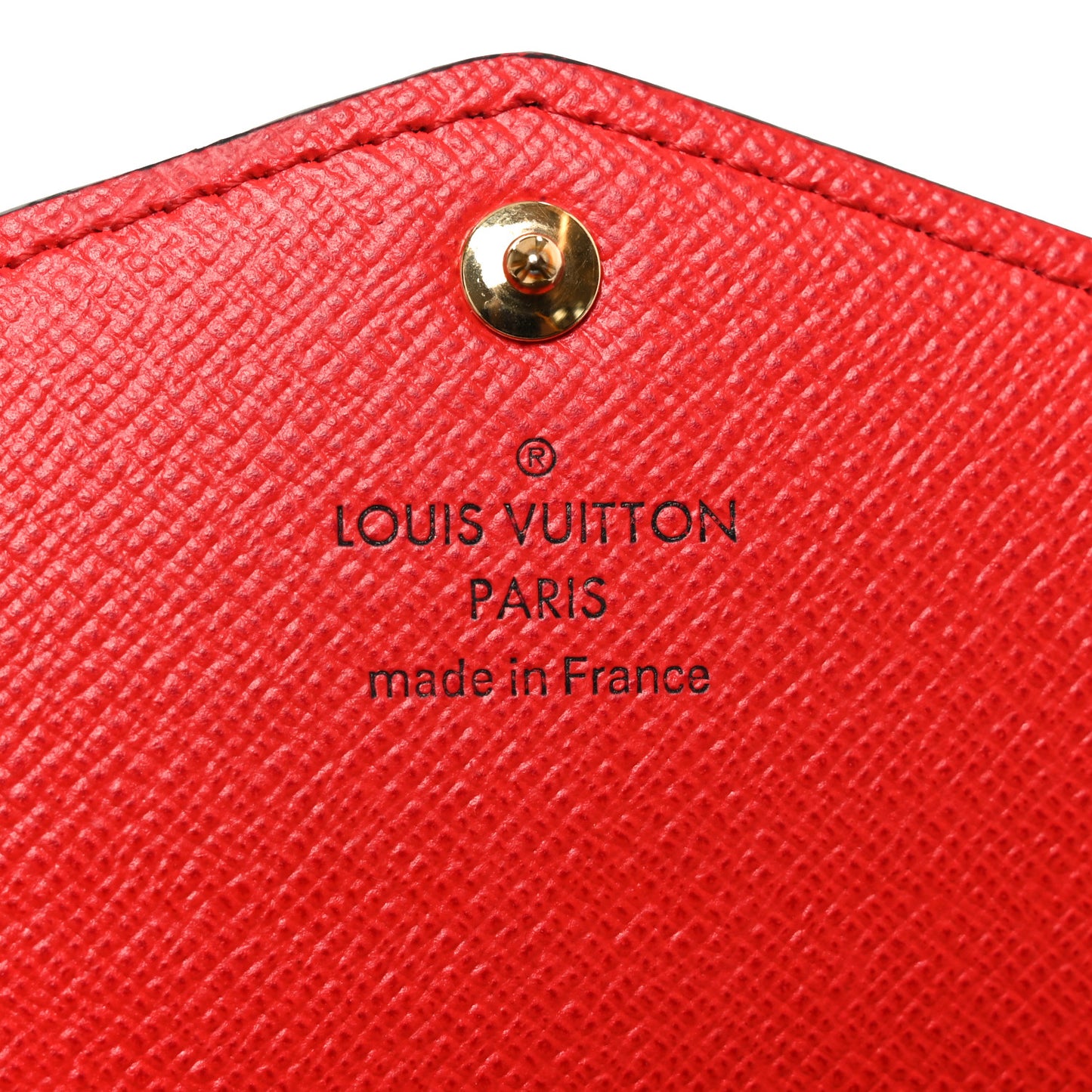 Monogram Sarah Wallet NM  Coquelicot