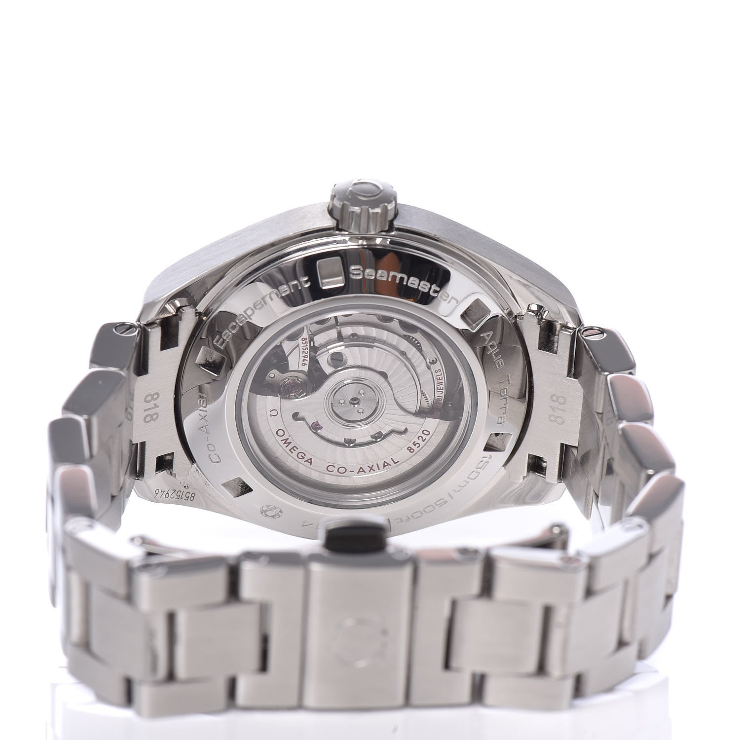 Omega Stainless Steel Diamond Mother of Pearl 34mm Seamaster Aqua Terra Co-Axial Chronometer Automatic Watch 231.10.34.20.55.001 5 of 7