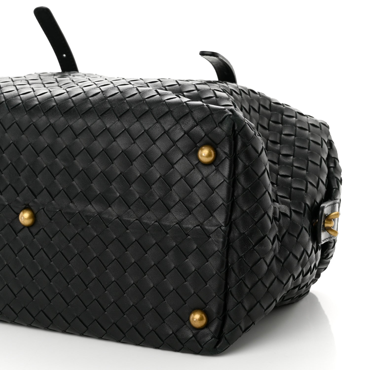 Bottega Veneta Nappa Intrecciato Boston Black 11 of 12