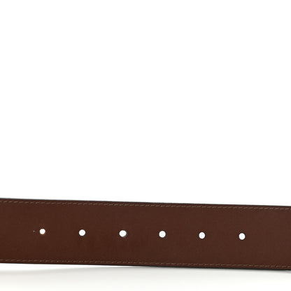 Louis Vuitton Calfskin 40mm LV Pyramide Reversible Belt 95 38 Black 4 of 10