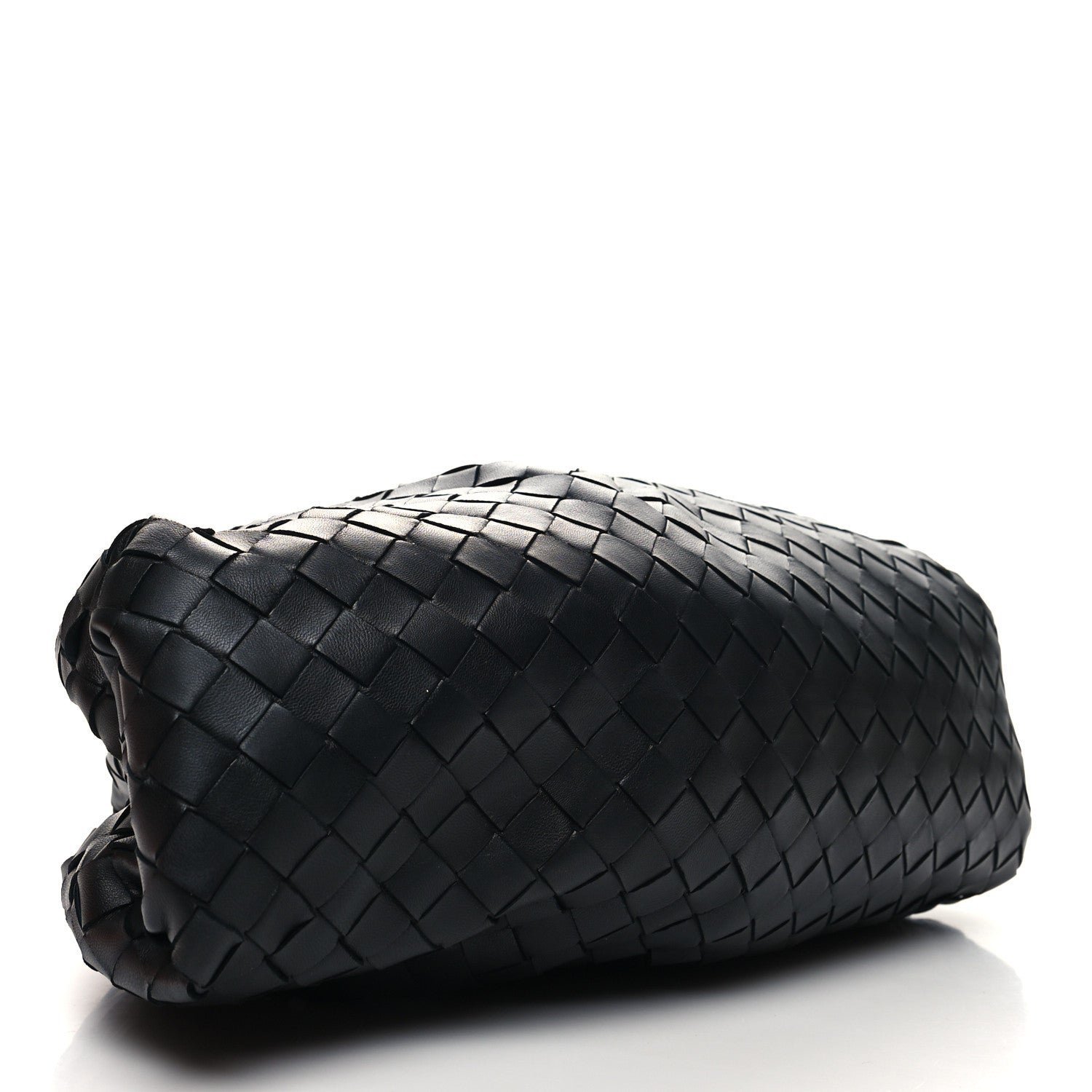 Bottega Veneta Nappa Maxi Intrecciato The Pouch Oversized Clutch Black 4 of 10