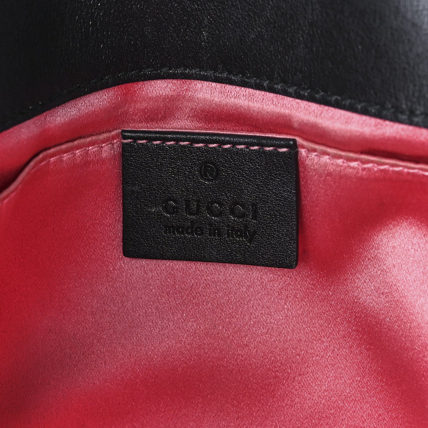 Gucci Velvet Matelasse Mini GG Marmont Shoulder Bag Black 5 of 9