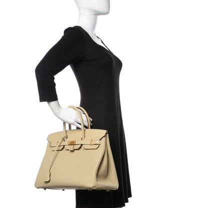 Hermes Epsom Birkin 35 Parchemin 2 of 34