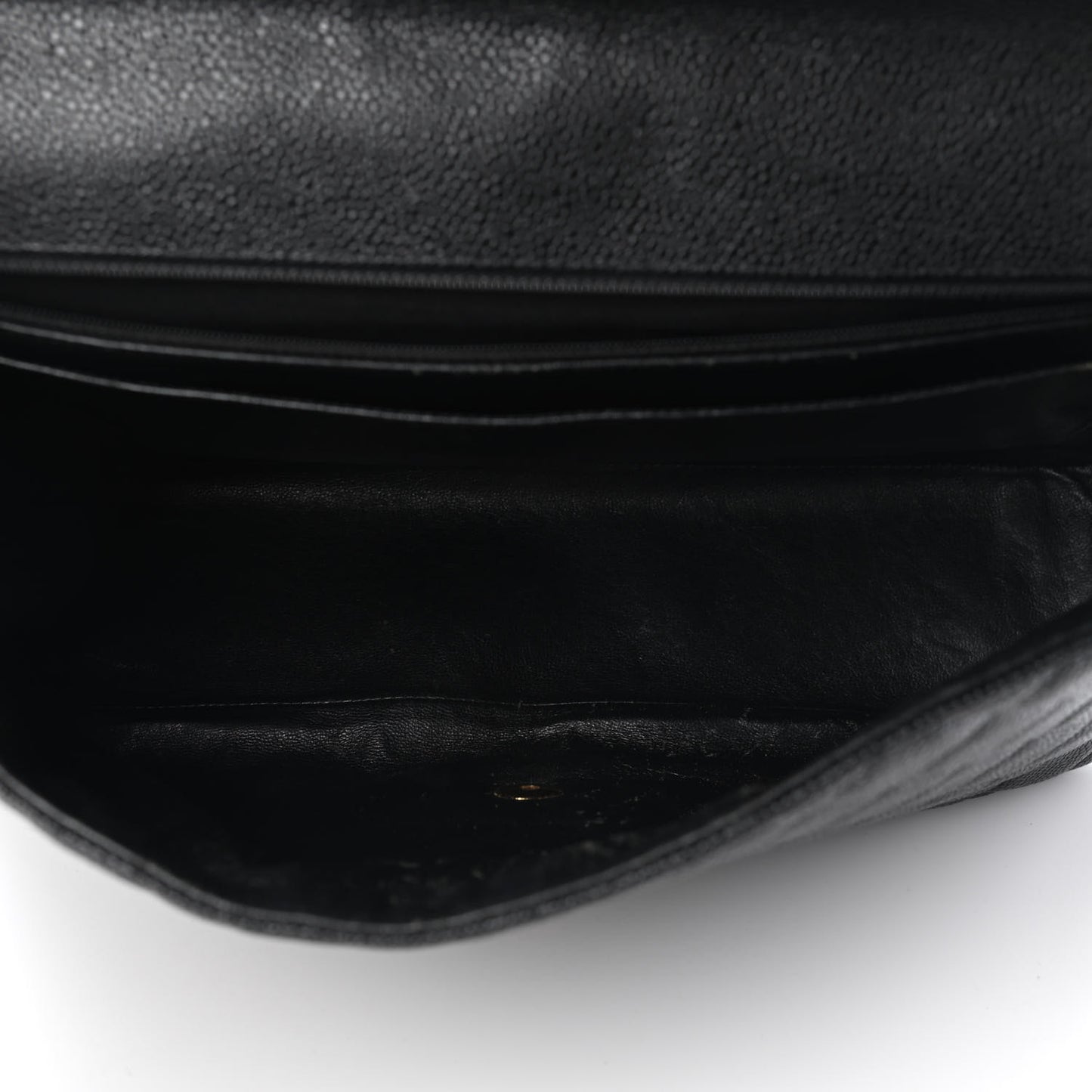 Caviar Quilted Maxi Single Flap Black