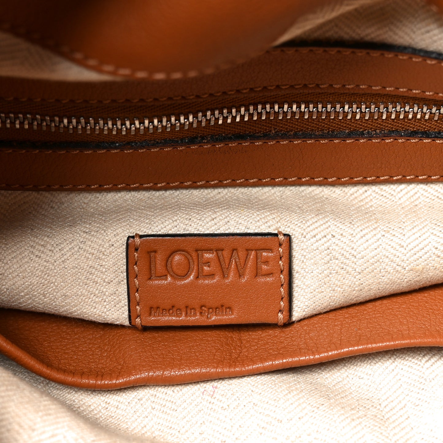 Calfskin Small Flamenco Knot Bag Warm Desert
