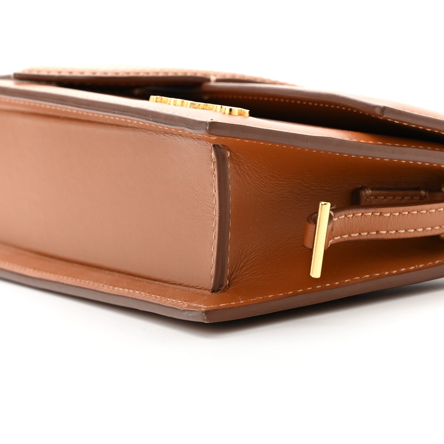 Jacquemus Smooth Calfskin Le Bambino Long Light Brown 9 of 9